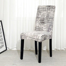 Load image into Gallery viewer, Chair Covers For Dining Room Stretch Spandex Removable Washable Anti-dust Seat Slipcover Multicolor  Chair covers  Chair Covers For Dining Room With Printed Patterns Easy Slip-on Stretchy Dining Room Chair Covers
