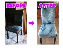Load image into Gallery viewer, Chair Covers For Dining Room Stretch Spandex Removable Washable Anti-dust Seat Slipcover Multicolor  Chair covers  Chair Covers For Dining Room With Printed Patterns Easy Slip-on Stretchy Dining Room Chair Covers
