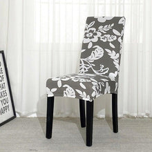 Load image into Gallery viewer, Chair Covers For Dining Room Stretch Spandex Removable Washable Anti-dust Seat Slipcover Multicolor  Chair covers  Chair Covers For Dining Room With Printed Patterns Easy Slip-on Stretchy Dining Room Chair Covers
