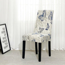 Load image into Gallery viewer, Chair Covers For Dining Room Stretch Spandex Removable Washable Anti-dust Seat Slipcover Multicolor  Chair covers  Chair Covers For Dining Room With Printed Patterns Easy Slip-on Stretchy Dining Room Chair Covers
