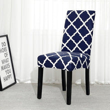 Load image into Gallery viewer, Chair Covers For Dining Room Stretch Spandex Removable Washable Anti-dust Seat Slipcover Multicolor  Chair covers  Chair Covers For Dining Room With Printed Patterns Easy Slip-on Stretchy Dining Room Chair Covers
