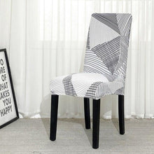 Load image into Gallery viewer, Chair Covers For Dining Room Stretch Spandex Removable Washable Anti-dust Seat Slipcover Multicolor  Chair covers  Chair Covers For Dining Room With Printed Patterns Easy Slip-on Stretchy Dining Room Chair Covers
