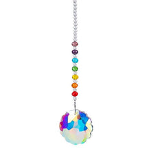 Load image into Gallery viewer, Chandelier Crystals Ball Prism Pendant Maker Sun Catcher Crystal Rainbow Maker Drops Hang for Window Home Decor Car Charms Hanging  Wind Chimes Hanging Ornament Garden Decor
