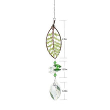Load image into Gallery viewer, Chandelier Crystals Ball Prism Pendant Maker Sun Catcher Crystal Rainbow Maker Drops Hang for Window Home Decor Car Charms Hanging  Wind Chimes Hanging Ornament Garden Decor
