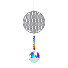 Load image into Gallery viewer, Chandelier Crystals Ball Prism Pendant Maker Sun Catcher Crystal Rainbow Maker Drops Hang for Window Home Decor Car Charms Hanging  Wind Chimes Hanging Ornament Garden Decor
