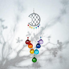 Load image into Gallery viewer, Chandelier Wind Chimes Ab Coating Crystal Prisms Hanging Sun Catcher Rainbow Chaser Crystals Ball Prisms  Window Curtains Pendant Home Decor Gifts Garden Patio Yard
