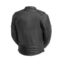 Load image into Gallery viewer, Chaos - Men's Leather Motorcycle Jacket
