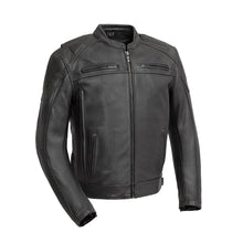 Load image into Gallery viewer, Chaos - Men's Leather Motorcycle Jacket
