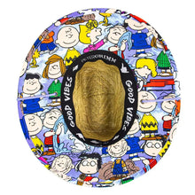 Load image into Gallery viewer, Peter Grimm Peanuts Characters Junior - Childrens Straw Lifeguard Hat
