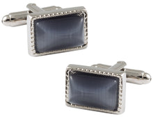 Load image into Gallery viewer, Charcoal Gray Cufflinks
