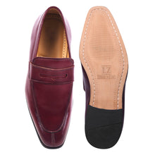 Load image into Gallery viewer, Charles Handmade Leather Slip-On Men Loafer Shoes
