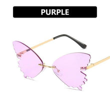 Load image into Gallery viewer, Charming Butterfly Sunglasses Women Luxury Design Glasses Women Summer Oversized Anti-reflective Eyeglasses Women Cool Fashion Trendy Sunglasses
