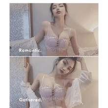 Load image into Gallery viewer, Charming Floral Embroidery Bras for Women Tied Lingerie Seamless Bra Bralette Wireless Brassiere Female Underwear Intimates

