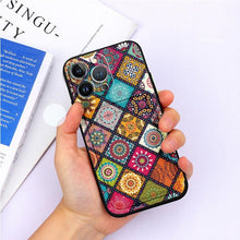 Load image into Gallery viewer, Charming Silicone Soft Anti-Scratch Cases For iPhone 13 Pro Max Case Silicone Wallet Card Holder Cover For iPhone 13 Mini 13ProMax 13Pro Flower Butterfly Beautiful Design Card Holder iPhone Case
