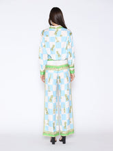 Load image into Gallery viewer, Checkmate Satin Long Sleeve Button Down Shirt
