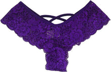 Load image into Gallery viewer, Chic 4-Pack Lace G-String Panties for Women
