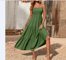 Load image into Gallery viewer, Chic Chiffon Layered Swing Dress
