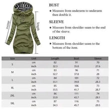 Load image into Gallery viewer, Chic Hooded Sweatshirt Dress
