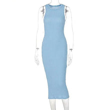 Load image into Gallery viewer, Chic Knitted Tank Sweater Dress
