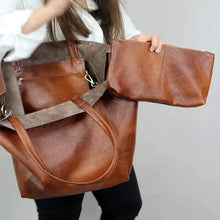 Load image into Gallery viewer, Chic Leather Tote Handbags
