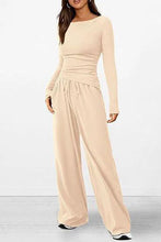 Load image into Gallery viewer, Chic Long-Sleeve Trousers Set
