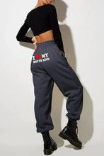 Load image into Gallery viewer, Chic Love Print Trousers
