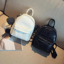 Load image into Gallery viewer, Chic Mini Leather Backpack
