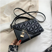 Load image into Gallery viewer, Chic Rhombus Pattern Shoulder Bag
