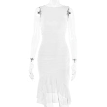 Load image into Gallery viewer, Chic Sleeveless Midi Dress
