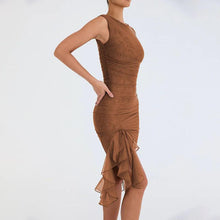 Load image into Gallery viewer, Chic Sleeveless Midi Dress
