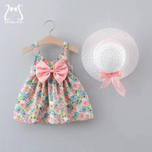 Load image into Gallery viewer, Chic Toddler Girl Summer Duo Dresses
