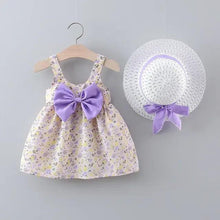 Load image into Gallery viewer, Chic Toddler Girl Summer Duo Dresses

