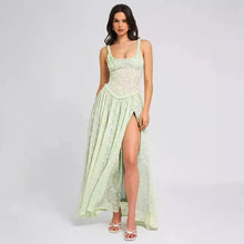 Load image into Gallery viewer, Chic V-Neck Lace Sundress
