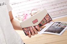 Load image into Gallery viewer, Chic Women's Leather Clutch Wallet &amp; Card Holder
