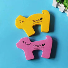 Load image into Gallery viewer, Child Safety Protection Baby Safety Cute Animal Security Card Door Stopper Baby Newborn Care Child Lock Protection From Children
