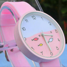Load image into Gallery viewer, Children Quartz Sports Watch Waterproof Silicone Strap Outdoor Simple Children Wristwatch Colorful Boys Girls Watches Teenagers Student Time Wrist Watch Soft Silicone Band
