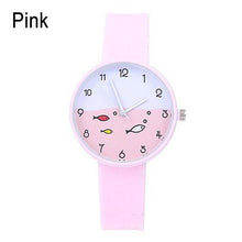 Load image into Gallery viewer, Children Quartz Sports Watch Waterproof Silicone Strap Outdoor Simple Children Wristwatch Colorful Boys Girls Watches Teenagers Student Time Wrist Watch Soft Silicone Band
