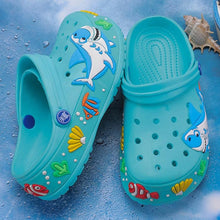 Load image into Gallery viewer, Children Summer Cartoon Sandals Quick-Dry Beach Kids Clogs Slippers Light-Weight Wear-Resistant Boy Girl Shoes Comfort Clogs Kids Slip On Garden Shoes Boys Lightweight Outdoor Beach Pool Slide Sandals
