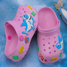 Load image into Gallery viewer, Children Summer Cartoon Sandals Quick-Dry Beach Kids Clogs Slippers Light-Weight Wear-Resistant Boy Girl Shoes Comfort Clogs Kids Slip On Garden Shoes Boys Lightweight Outdoor Beach Pool Slide Sandals
