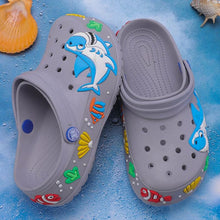 Load image into Gallery viewer, Children Summer Cartoon Sandals Quick-Dry Beach Kids Clogs Slippers Light-Weight Wear-Resistant Boy Girl Shoes Comfort Clogs Kids Slip On Garden Shoes Boys Lightweight Outdoor Beach Pool Slide Sandals
