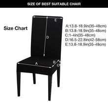 Load image into Gallery viewer, Christmas Chair Cover Stretch Seat Case Spandex Chair Covers Elastic for Kitchen Dining Room Chair Banquet Slipcovers Persons Chair Cover for Christmas Kitchen Decoration Restaurant Holiday Festival Party
