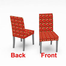 Load image into Gallery viewer, Christmas Chair Cover Stretch Spandex Digital Printed Silla Kitchen Dining Chair Covers Home Party Xmas Decor  Stretch Chair Cover for Dining Room Chair Protector Seat Cover Stretch Slipcover Christmas Bell Furniture For Living Room Ceremony Hotel
