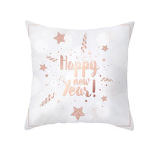 Load image into Gallery viewer, Christmas Decorations Snowflake Santa Claus Merry Christmas Cover Cushion Pillowcase Xmas Holiday Couch Pillows Rustic Christmas Decorations Winter Pillowcase for Living Room Home Happy New Year
