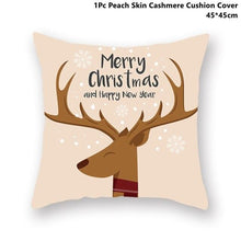 Load image into Gallery viewer, Christmas Pillowcase Santa Cluas Pillow Covers Xmas Holiday Couch Pillows Rustic Christmas Decorations Winter Pillowcase For Home Living Room Xmas Ornaments Navidad Gifts
