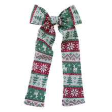 Load image into Gallery viewer, Christmas Sweater - Lady Hair Bow
