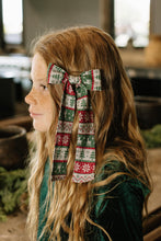 Load image into Gallery viewer, Christmas Sweater - Lady Hair Bow
