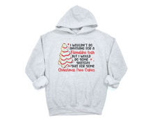 Load image into Gallery viewer, Christmas Tree Cake Sketchy Sh*t Crew or Hooded Sweatshirt
