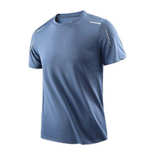 Load image into Gallery viewer, CHRLCK Men's Quick Dry Running T Shirt Size M Breathable Outdoor Sports Tee Hiking Fishing Summer Essentials
