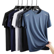 Load image into Gallery viewer, CHRLCK Men's Quick Dry Running T Shirt Size M Breathable Outdoor Sports Tee Hiking Fishing Summer Essentials
