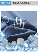 Load image into Gallery viewer, CHRLCK Men's Running Quick Drying T-shirts Breathable Hiking Fishing Tees Soft Elasticity Outdoor Sports Short Shirt Summer
